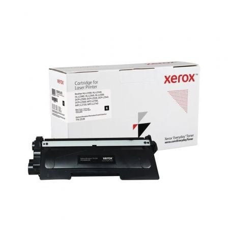 Tóner compatible Xerox 006R04205 compatible con Brother TN-2320/ 2600 páginas/ Negro - Frikibase