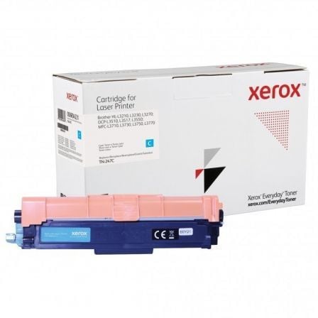 Tóner compatible Xerox 006R04231 compatible con Brother TN-247C/ Cian - Frikibase