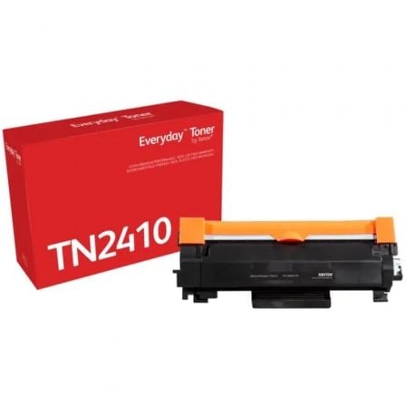 Tóner compatible Xerox 006R04791 compatible con Brother TN2410/ 1200 páginas/ Negro - Frikibase