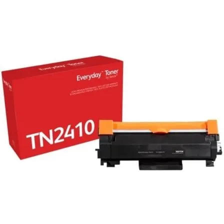 Tóner compatible Xerox 006R04791 compatible con Brother TN2410/ 1200 páginas/ Negro - Frikibase