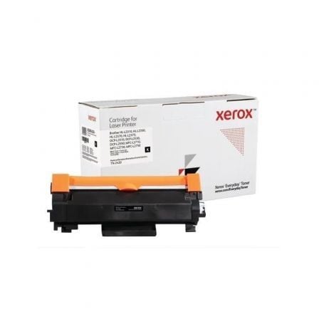 Tóner compatible Xerox 006R04792 compatible con Brother TN-2420/ 3000 páginas/ Negro - Frikibase