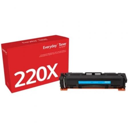 Tóner compatible Xerox 006R05209 compatible con HP W2201X Alta Capacidad/ 5500 páginas/ Cian - Frikibase