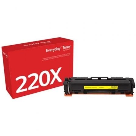 Tóner compatible Xerox 006R05210 compatible con HP W2202X Alta Capacidad/ 5500 páginas/ Amarillo - Frikibase