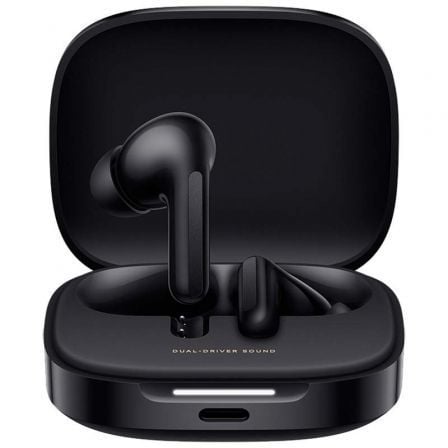 Auriculares Bluetooth Xiaomi Redmi Buds 6 con estuche de carga/ Autonomía 10h/ Negros - Frikibase
