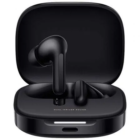 Auriculares Bluetooth Xiaomi Redmi Buds 6 con estuche de carga/ Autonomía 10h/ Negros - Frikibase