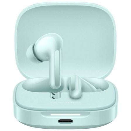 Auriculares Bluetooth Xiaomi Redmi Buds 6 con estuche de carga/ Autonomía 10h/ Verdes - Frikibase