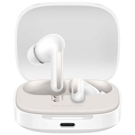Auriculares Bluetooth Xiaomi Redmi Buds 6 con estuche de carga/ Autonomía 10h/ Blancos - Frikibase