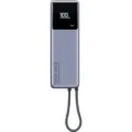 Powerbank 10000mAh Xiaomi Power Bank 10000 Integrated Cable/ 165W/ Gris - Frikibase