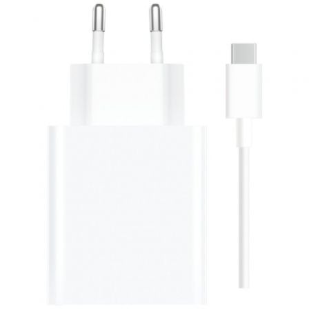 Cargador de Pared Xiaomi 67W HyperCharge Combo (Type-A)/ 1xUSB + Cable USB Tipo-C/ 67W - Frikibase
