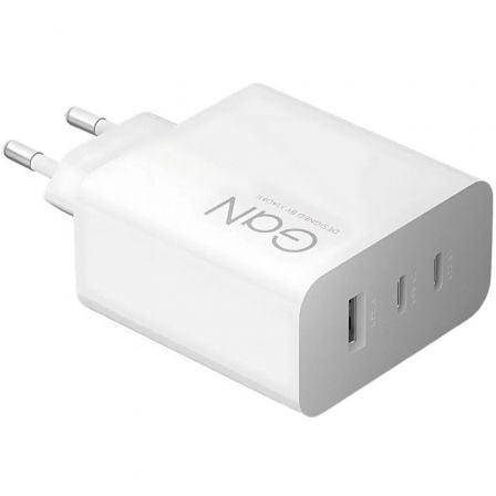 Cargador de Pared GaN Xiaomi 90W HyperCharge Power Adapter 2xUSB Tipo-C/ 1xUSB/ 90W - Frikibase