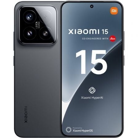 Smartphone Xiaomi 15 NFC 12GB/ 512GB/ 6.36"/ 5G/ Negro - Frikibase