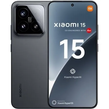 Smartphone Xiaomi 15 NFC 12GB/ 512GB/ 6.36"/ 5G/ Negro - Frikibase