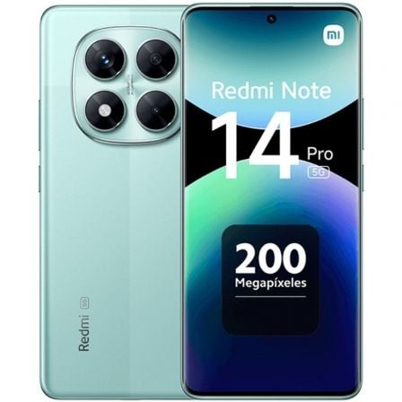 Smartphone Xiaomi Redmi Note 14 Pro 8GB/ 256GB/ 6.67"/ 5G/ Verde - Frikibase