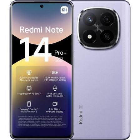 Smartphone Xiaomi Redmi Note 14 Pro+ 12GB/ 512GB/ 6.67"/ 5G/ Púrpura - Frikibase