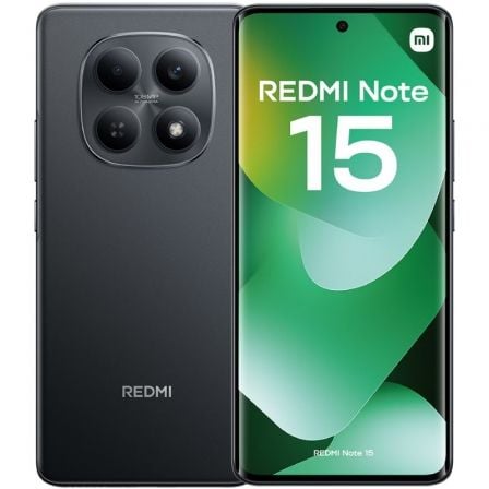 Smartphone Xiaomi Redmi Note 15 8GB/ 256GB/ 6.77"/ Negro - Frikibase
