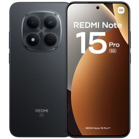Smartphone Xiaomi Redmi Note 15 Pro 8GB/ 256GB/ 6.83"/ 5G/ Negro - Frikibase