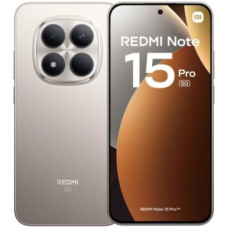 Smartphone Xiaomi Redmi Note 15 Pro 8GB/ 256GB/ 6.83"/ 5G/ Titanio - Frikibase