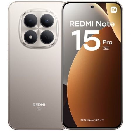 Smartphone Xiaomi Redmi Note 15 Pro 8GB/ 512GB/ 6.83"/ 5G/ Titanio - Frikibase