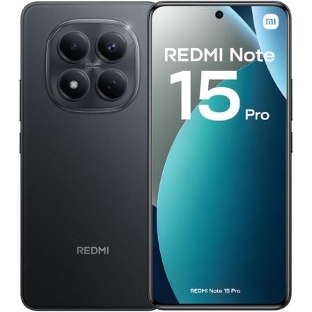 Smartphone Xiaomi Redmi Note 15 Pro 8GB/ 256GB/ 6.83"/ Negro - Frikibase