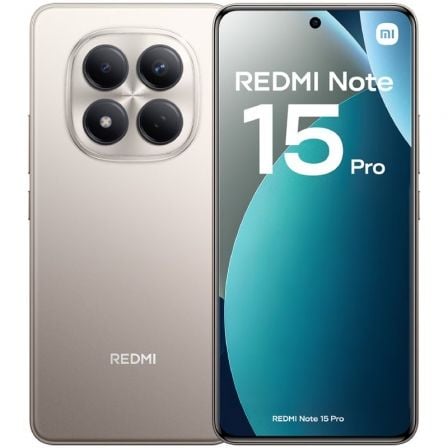 Smartphone Xiaomi Redmi Note 15 Pro 8GB/ 256GB/ 6.83"/ Titanio - Frikibase