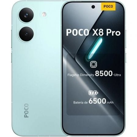 Smartphone Xiaomi POCO X8 Pro 8GB/ 256GB/ 6.59"/ 5G/ Verde - Frikibase