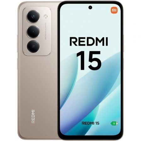 Smartphone Xiaomi Redmi 15 6GB/ 128GB/ 6.9"/ Gris - Frikibase