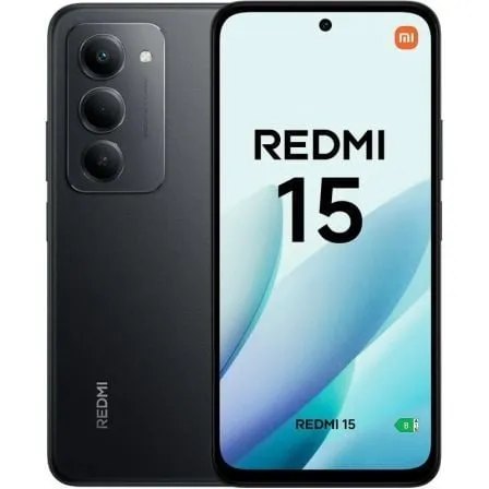 Smartphone Xiaomi Redmi 15 8GB/ 256GB/ 6.9"/ Negro - Frikibase