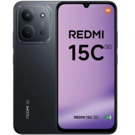 Smartphone Xiaomi Redmi 15C 4GB/ 128GB/ 6.9"/ 5G/ Negro - Frikibase