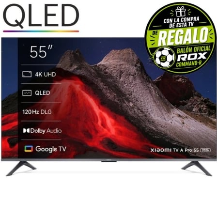 Televisor Xiaomi QLED TV A Pro 55 2026 55"/ Ultra HD 4K/ Smart TV/ WiFi - Frikibase