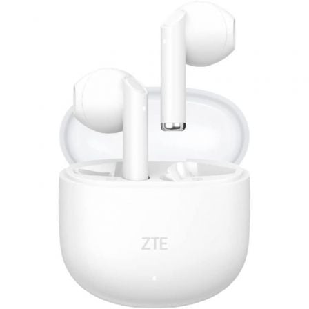 Auriculares Bluetooth ZTE Buds 2 con estuche de carga/ Autonomía 5h/ Blancos - Frikibase