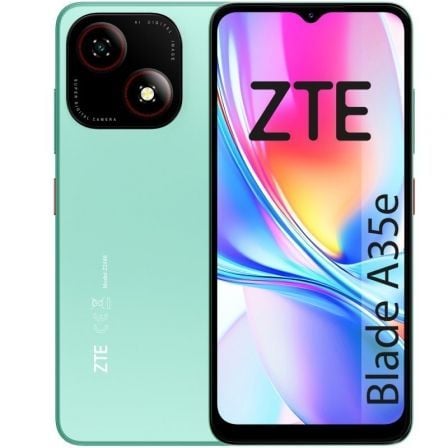 Smartphone ZTE Blade A35E 2GB/ 32GB/ 6.52"/ Verde - Frikibase