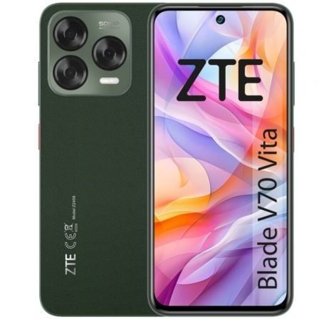 Smartphone ZTE Blade V70 Vita 8GB/ 256GB/ 6.7"/ Verde - Frikibase