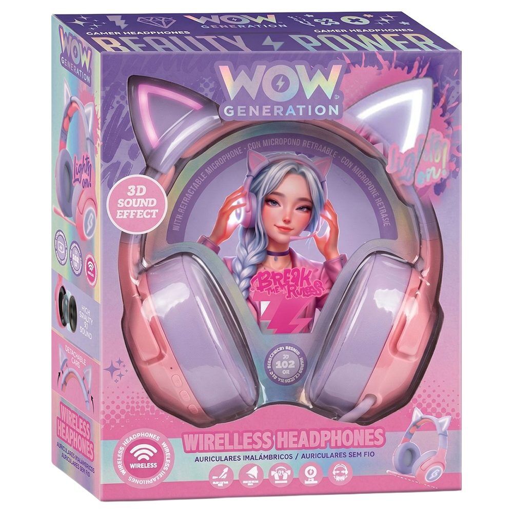 Auriculares gamers Wow Generation - Frikibase.com