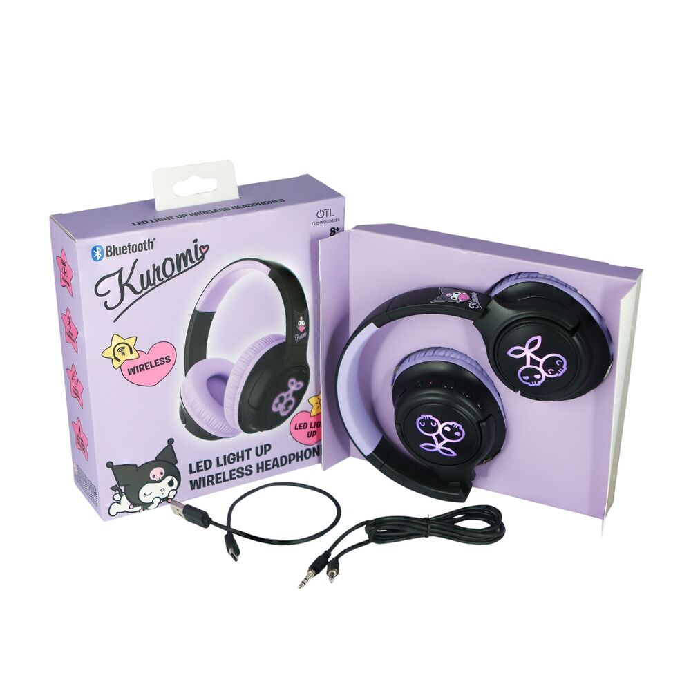 Auriculares infantiles Kuromi Hello Kitty - Frikibase.com