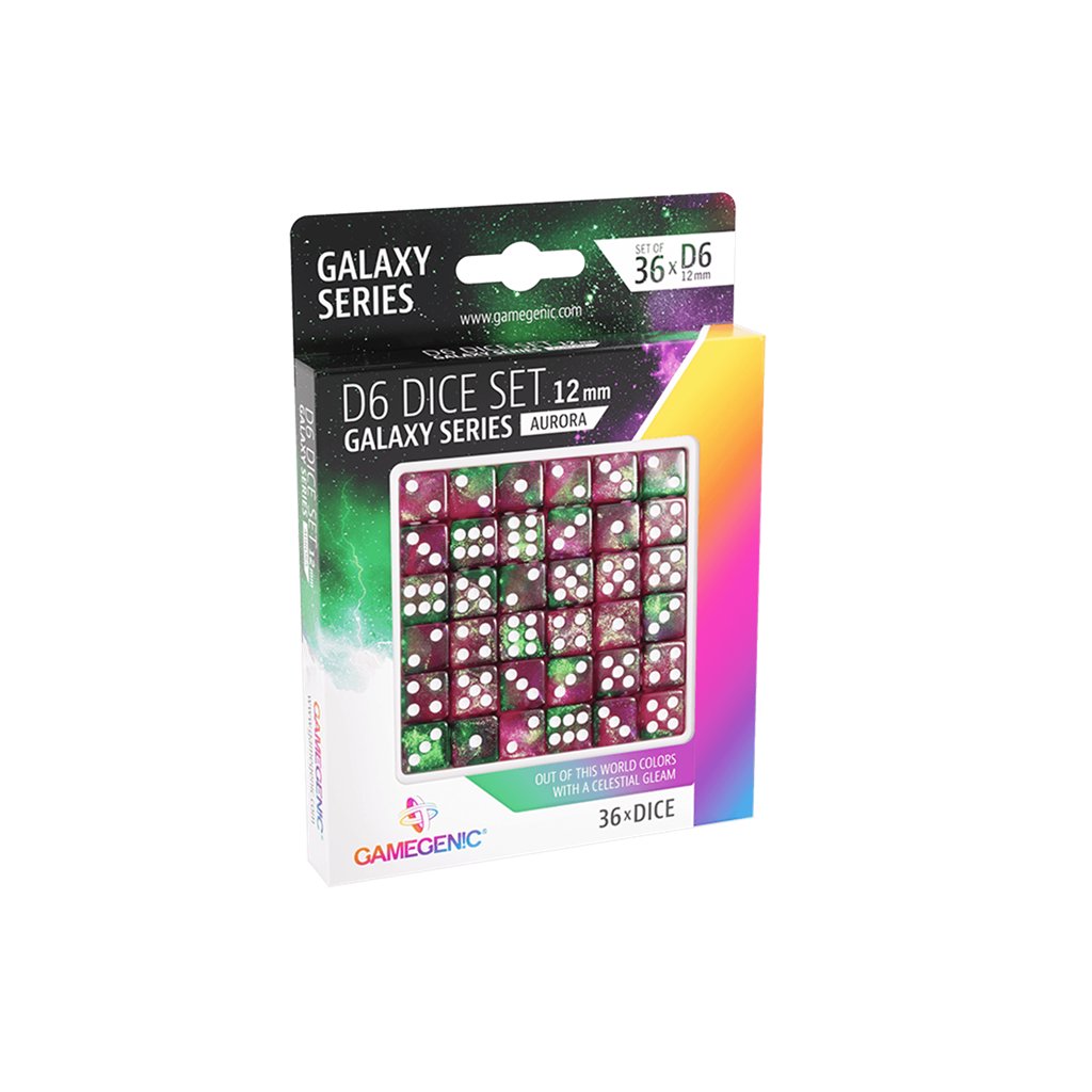 Aurora D6 Dice Set 12 mm (36 pcs) - Accesorios y Marketing Coleccionable - Frikibase.com