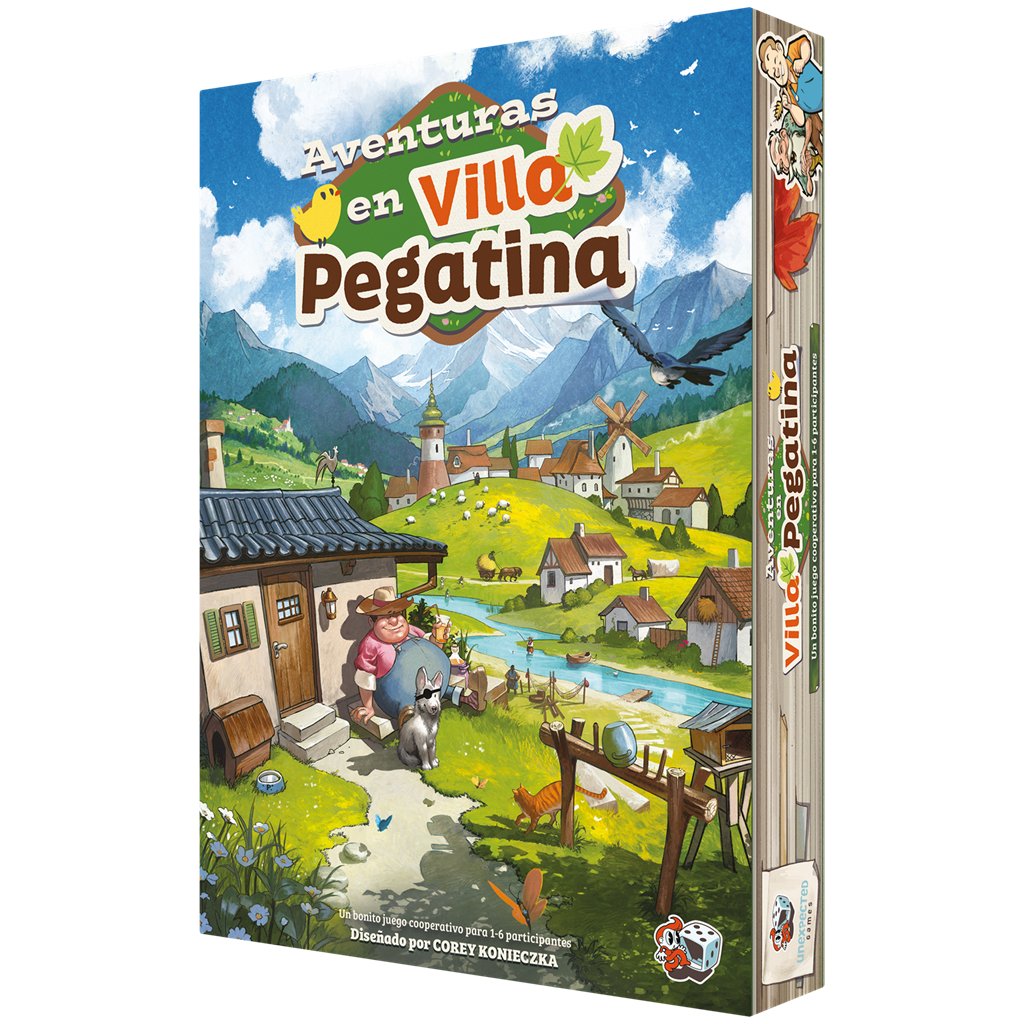 Aventuras en Villa Pegatina - Juego de tablero - Frikibase.com