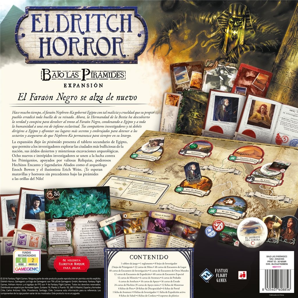 Bajo las pirámides - Juego de tablero - Frikibase.com