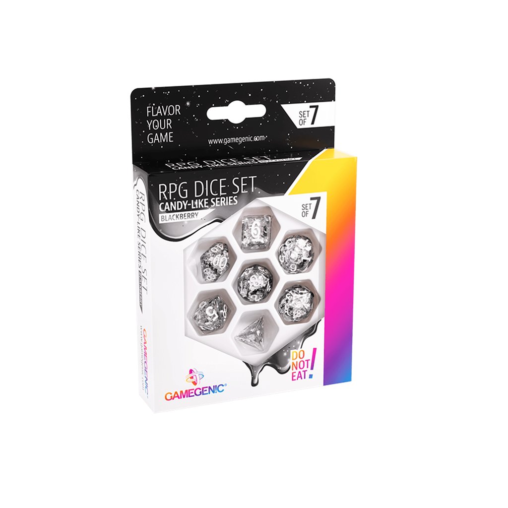 Blackberry RPG Dice Set (7pc) - Accesorios y Marketing Coleccionable - Frikibase.com