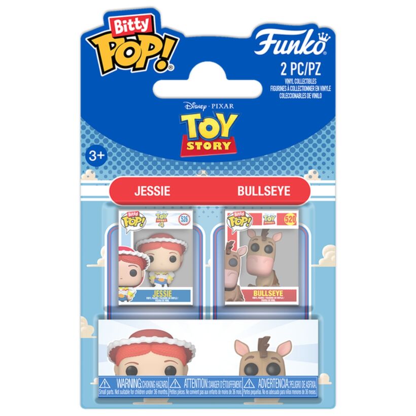 Blister 2 figuras Bitty POP Disney Pixar Toy Story Jesse & Bullseye - Frikibase.com