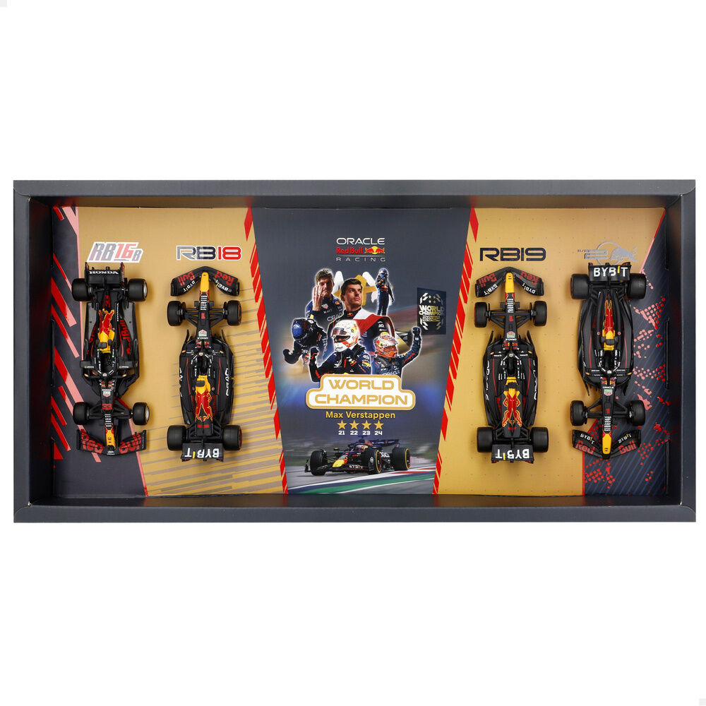 Blister 4 coches Campeonatos F1 Red Bull metal - Frikibase.com