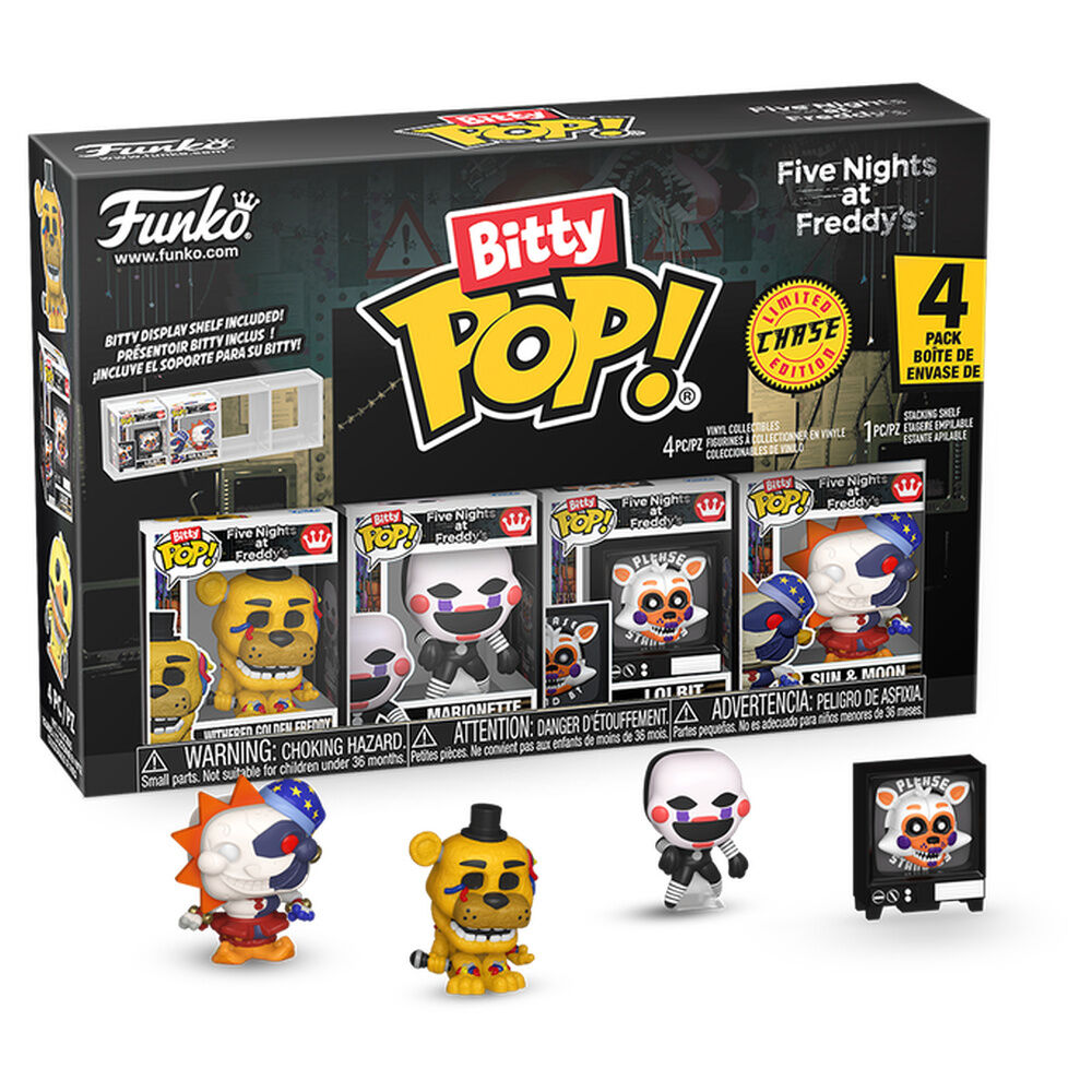 Blister 4 figuras Bitty POP Five Nights at Freddy´s Edicion Limitada - Frikibase.com