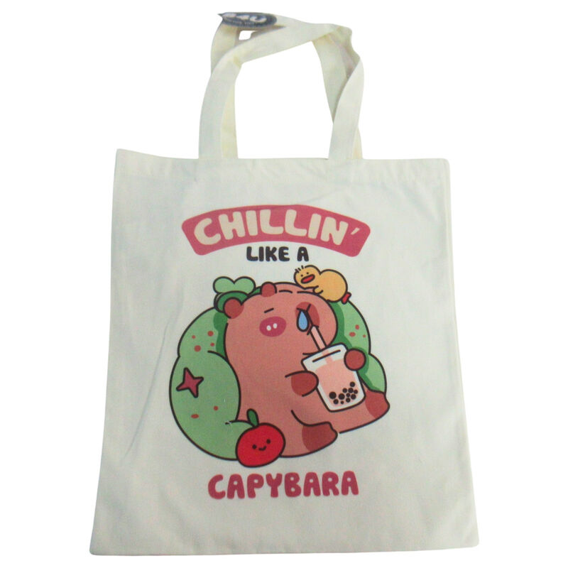 Bolsa shopping Chillin Capibara - Frikibase.com