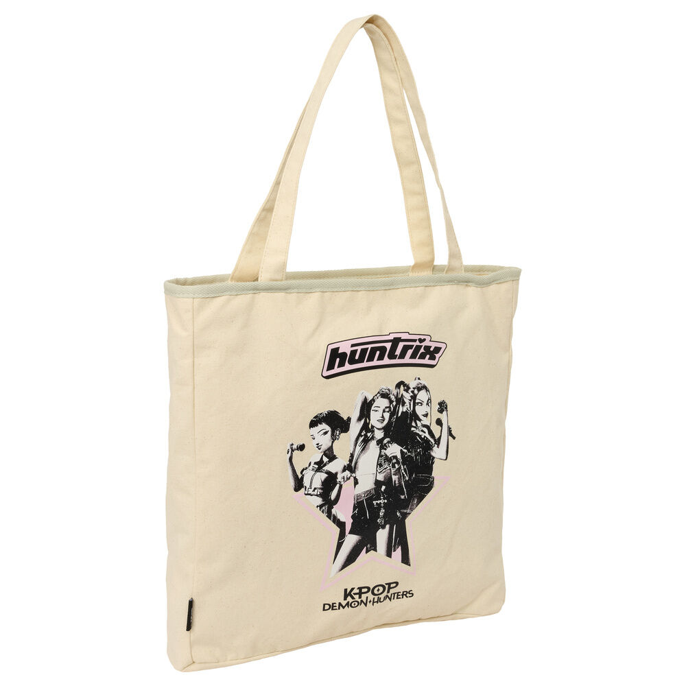 Bolsa shopping Huntrix Kpop Demon Hunters - Frikibase.com
