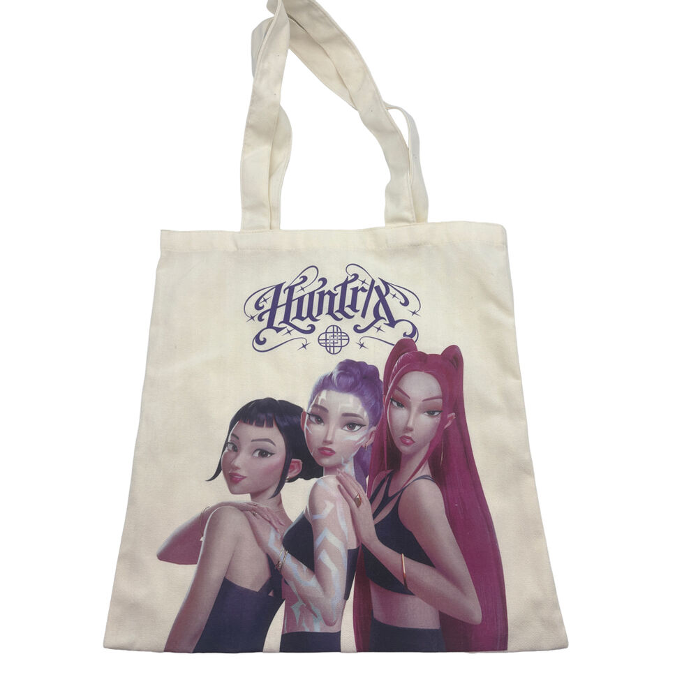 Bolsa shopping Huntrix KPop Demon Hunters - Frikibase.com