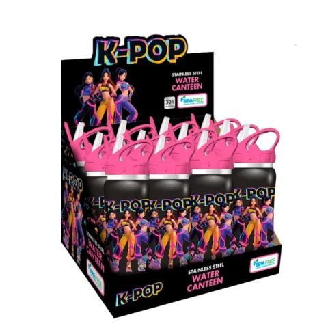 Botella acero inoxidable KPop 500ml - Frikibase.com