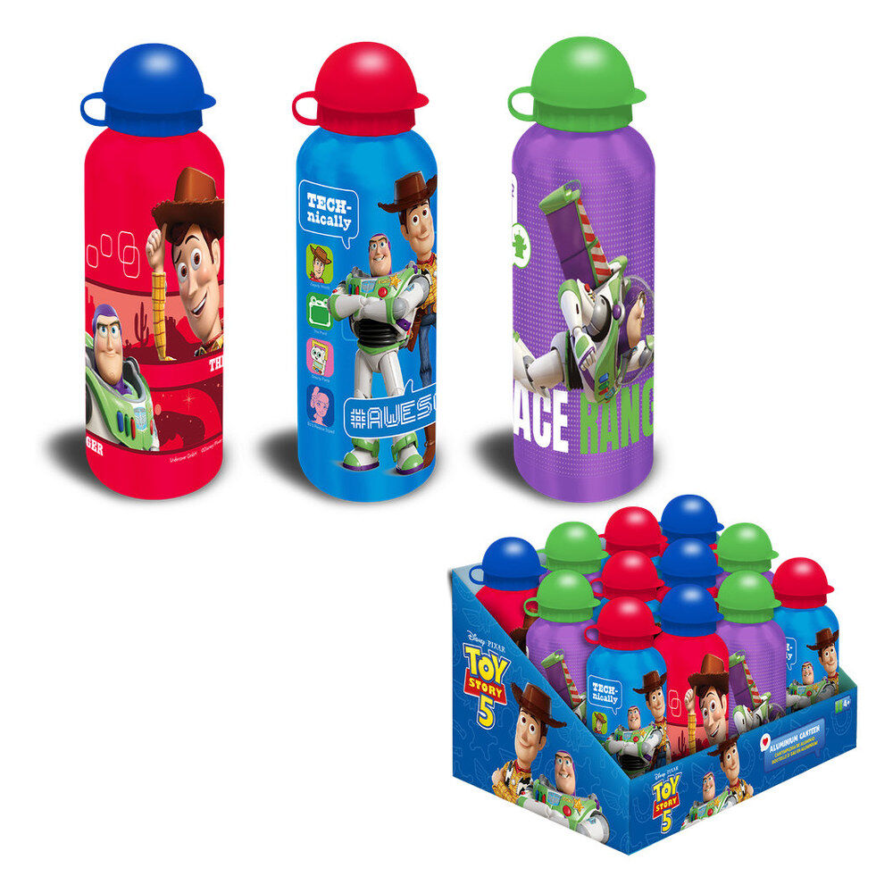 Botella aluminio Toy Story Disney Pixar 500ml surtido - Frikibase.com