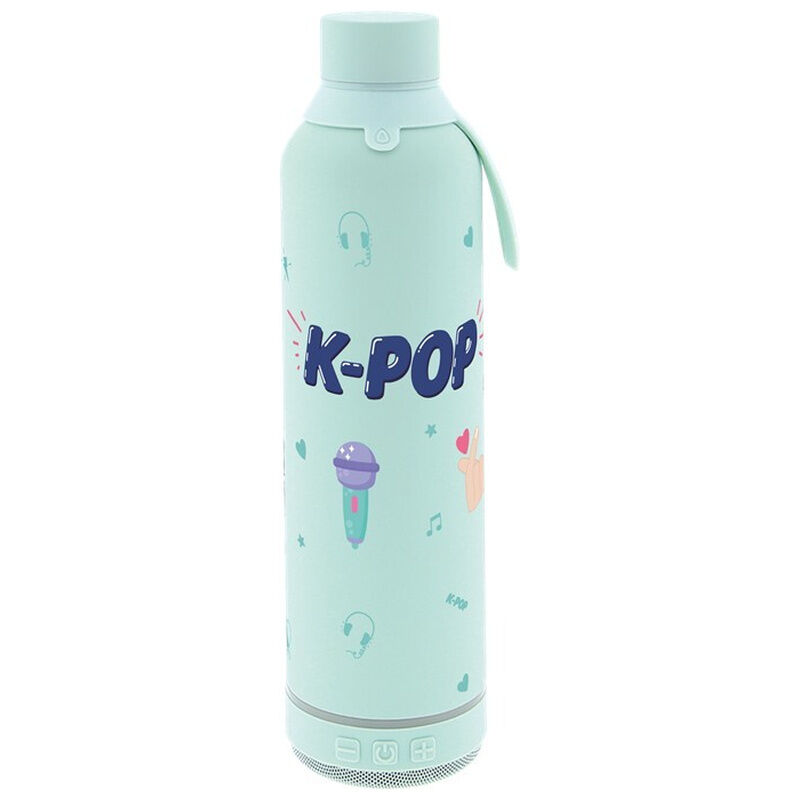 Botella termica con altavoz Mint K-Pop 600ml - Frikibase.com