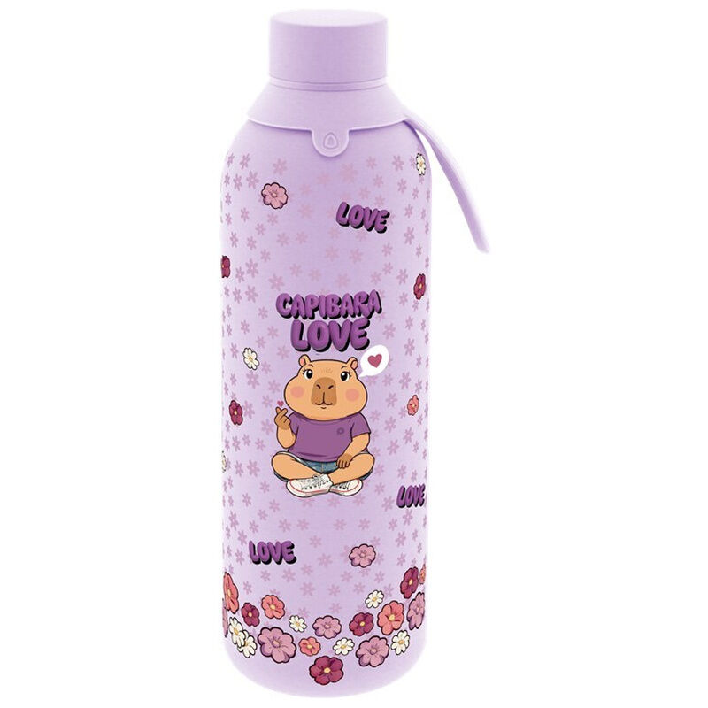 Botella termica Love Capibara 750ml - Frikibase.com