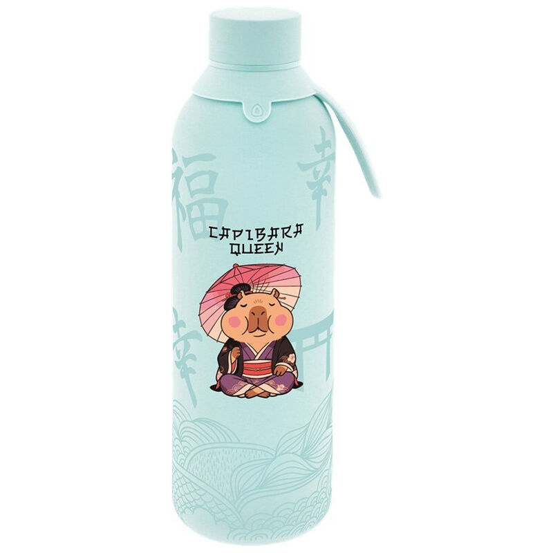 Botella termica Queen Capibara 750ml - Frikibase.com
