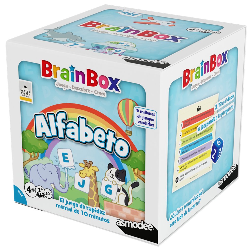 BrainBox Alfabeto - Juego de Cartas - Frikibase.com